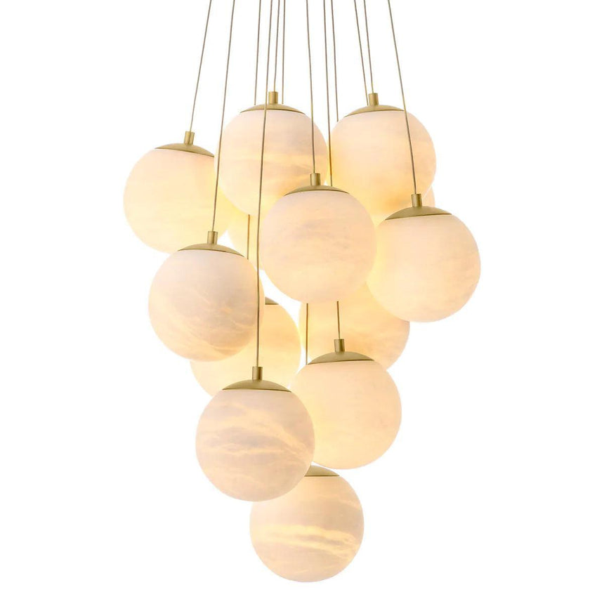 Sphinx plaster chandelier Ø68