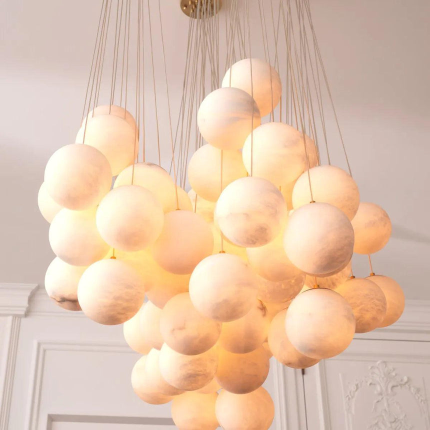 Sphinx plaster chandelier Ø68