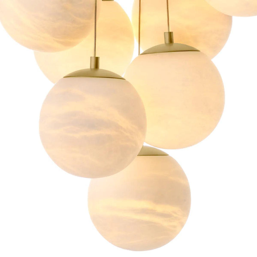 Sphinx plaster chandelier Ø68