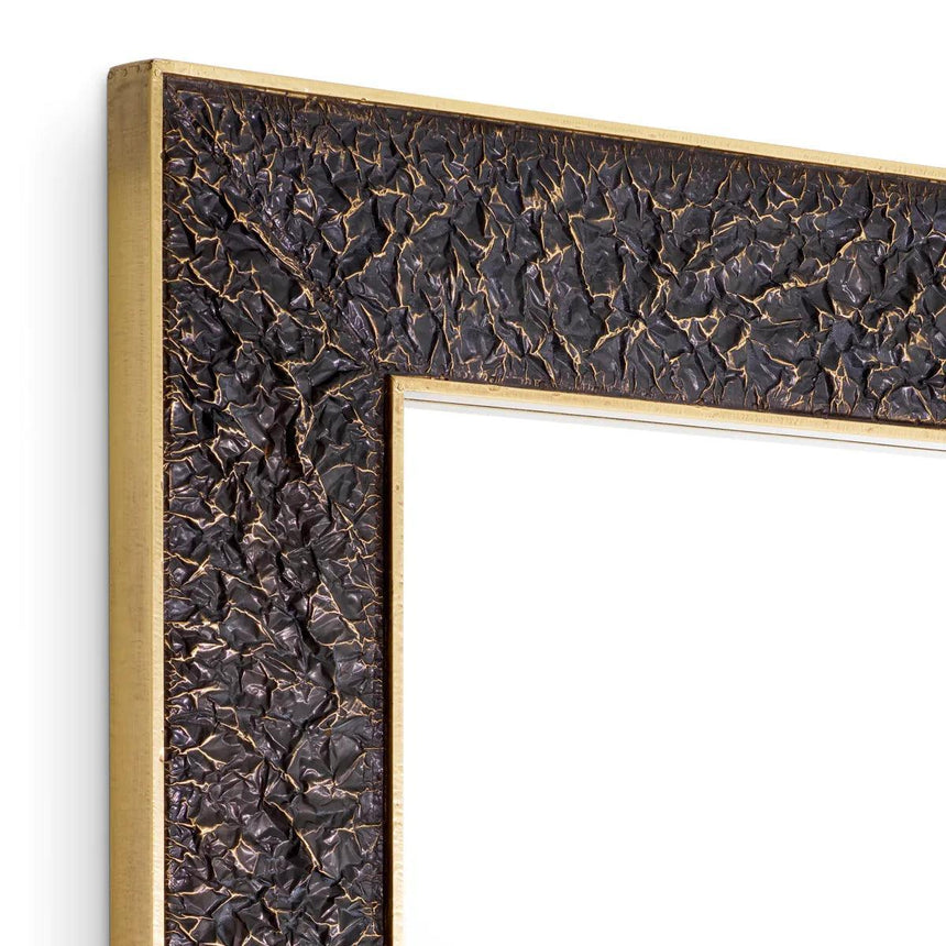 Risto fém tükör négyzet alakú - Dutch Home