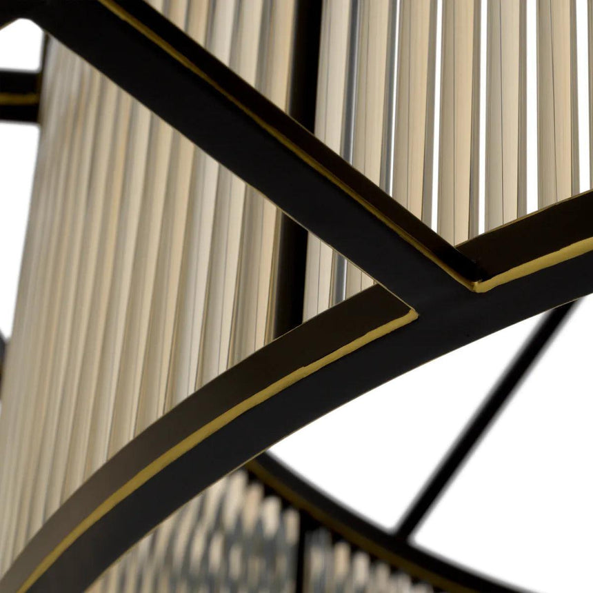 Bernardi glass ceiling lamp Ø110