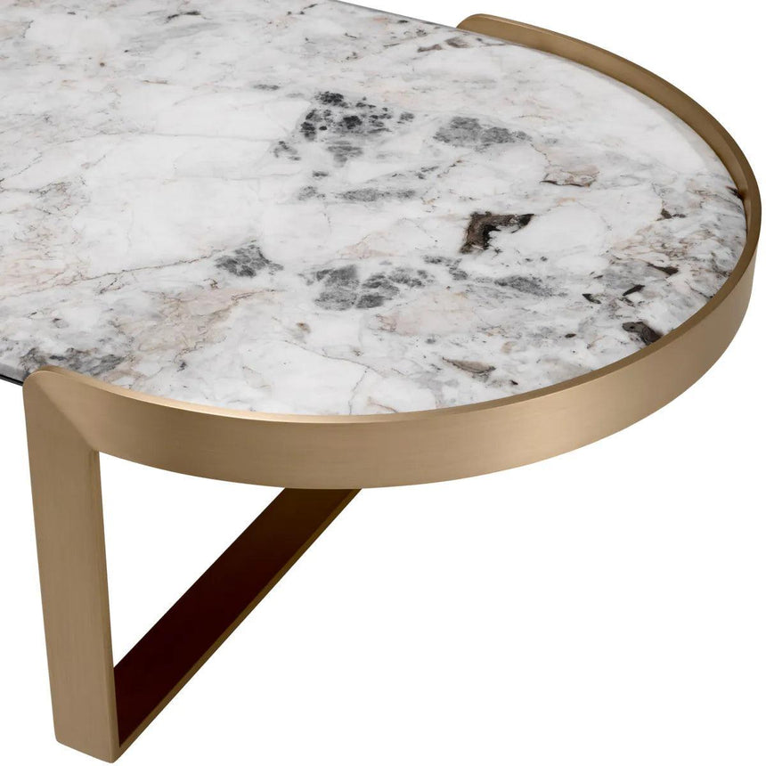 Fabio marble coffee table