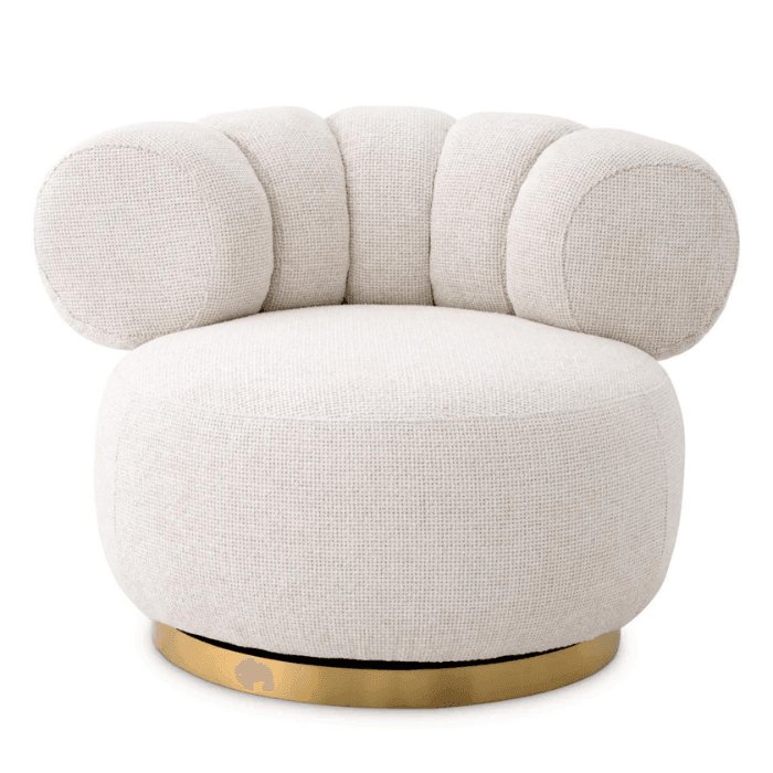 Phedra forgó szövet fotel