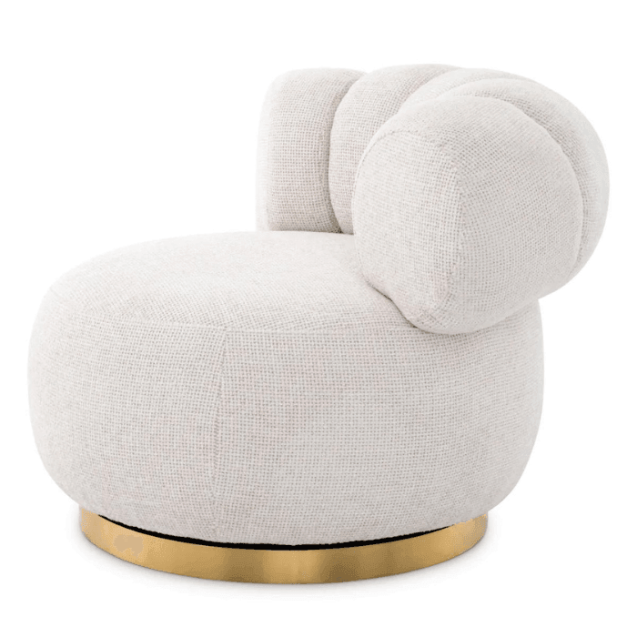 Phedra forgó szövet fotel