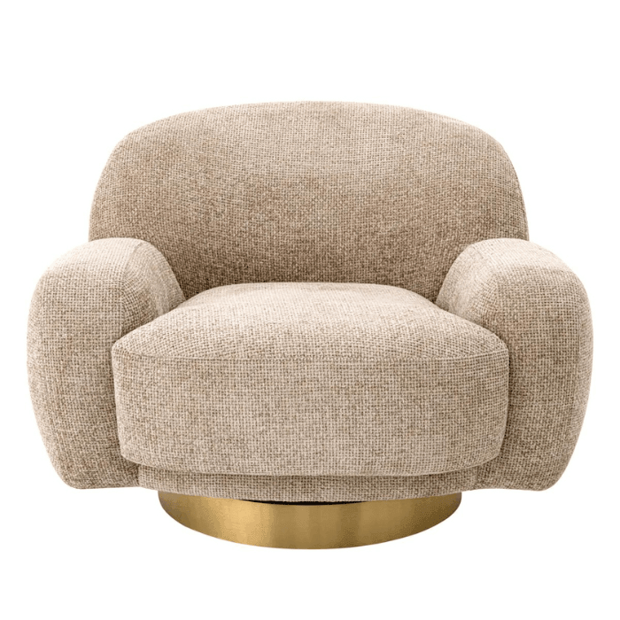 Udine forgó szövet fotel