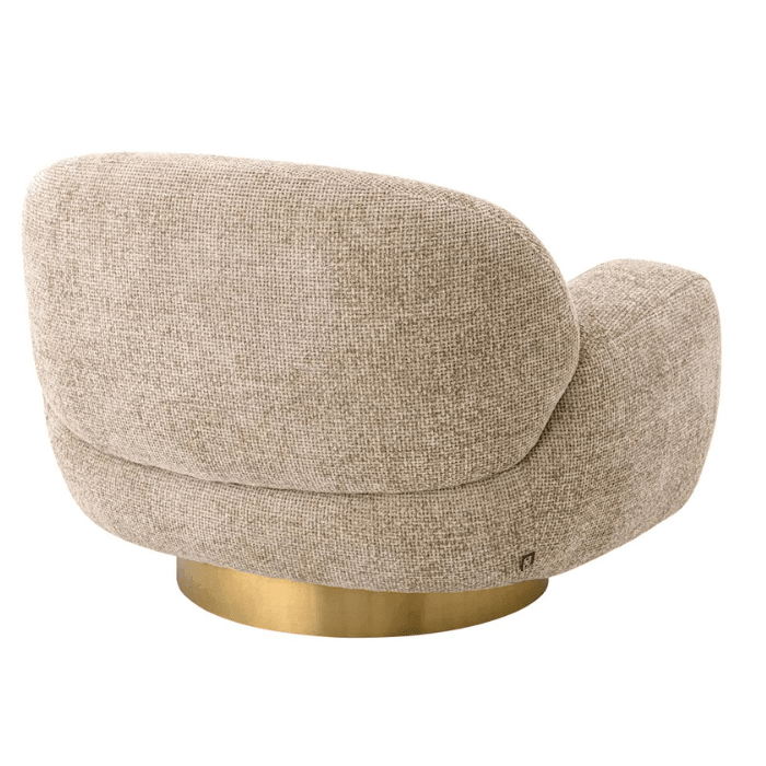 Udine forgó szövet fotel