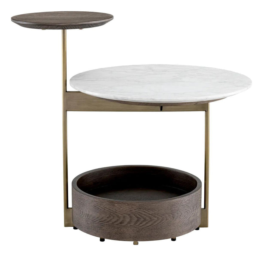 Faye marble side table
