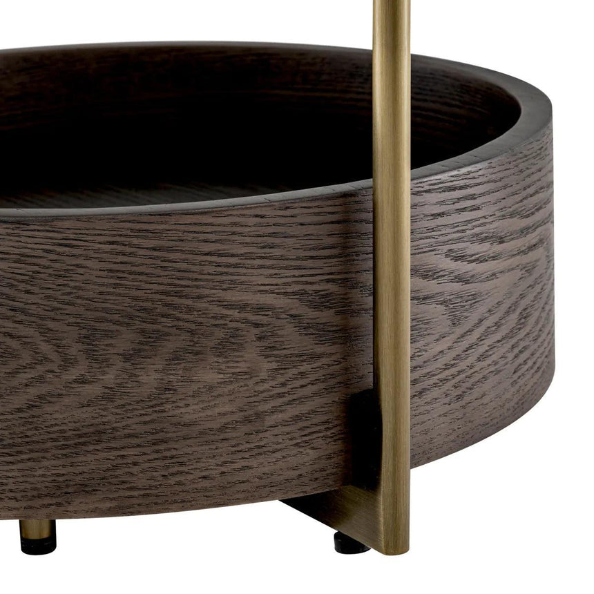 Faye marble side table