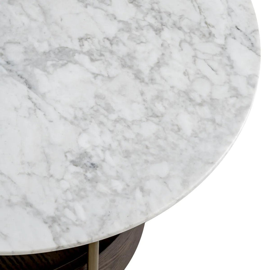 Faye marble side table