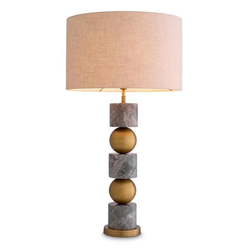 Levy marble table lamp
