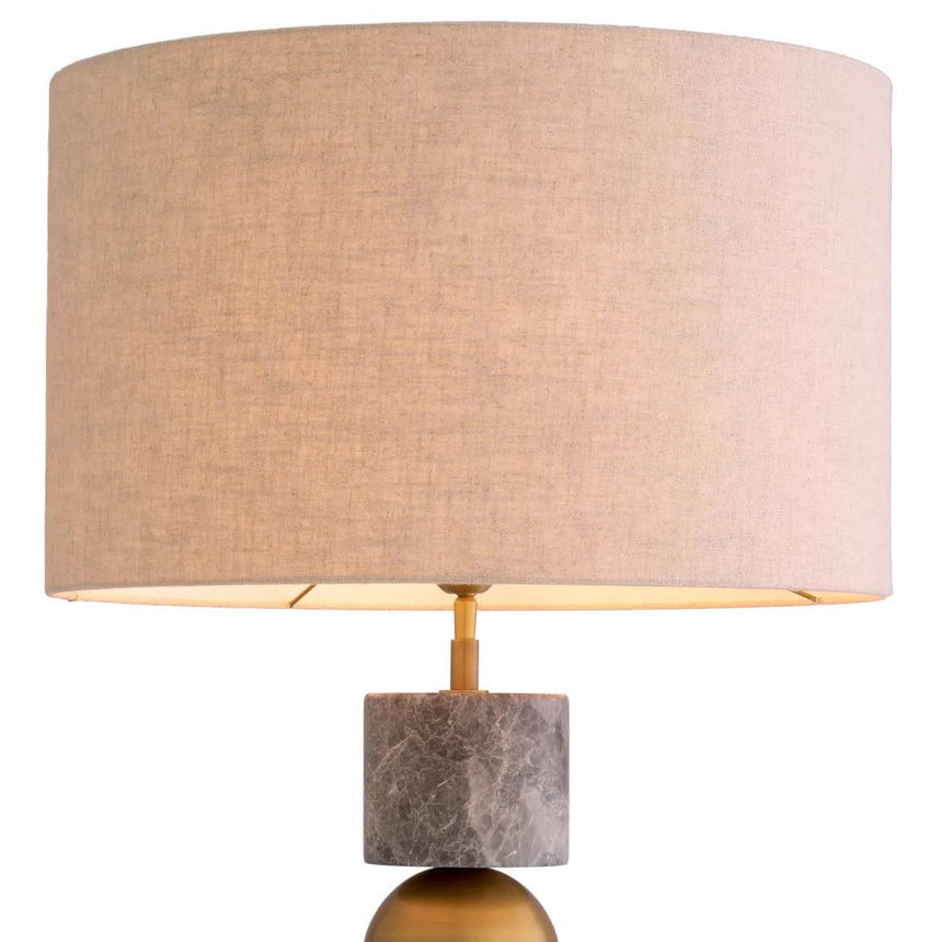 Levy marble table lamp