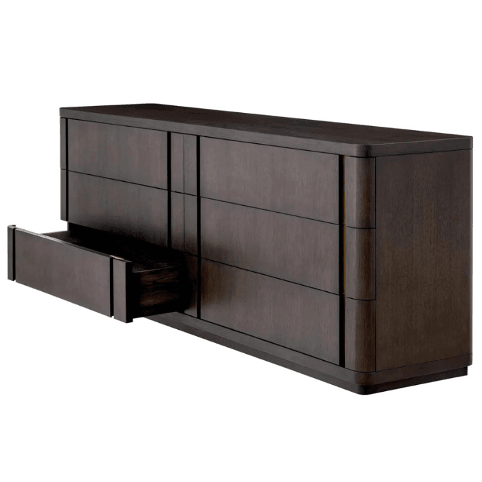 Modesto 6 fiókos fa komód - Dutch Home