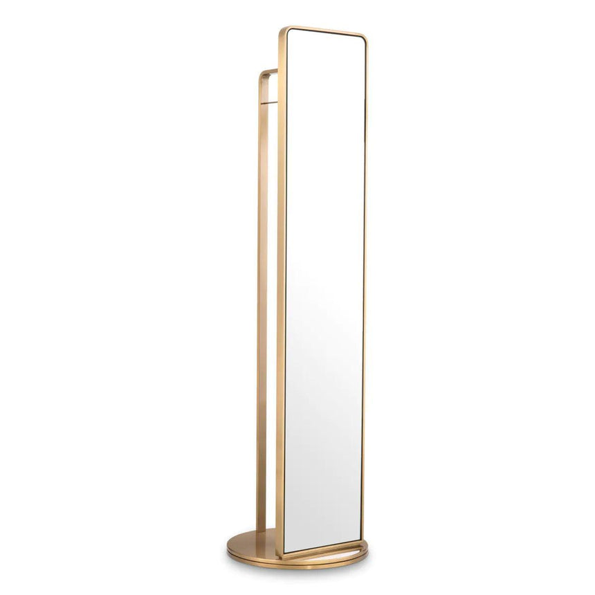 Novo szabadon álló fém tükör fogassal - Dutch Home