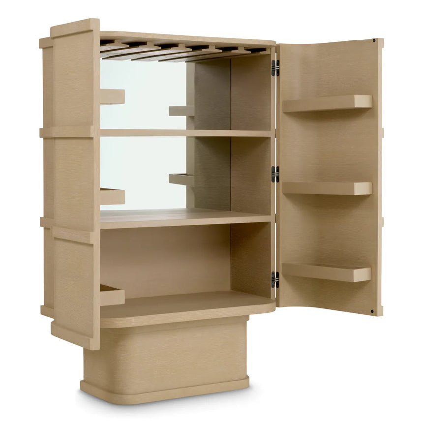 Cabana wooden bar cabinet