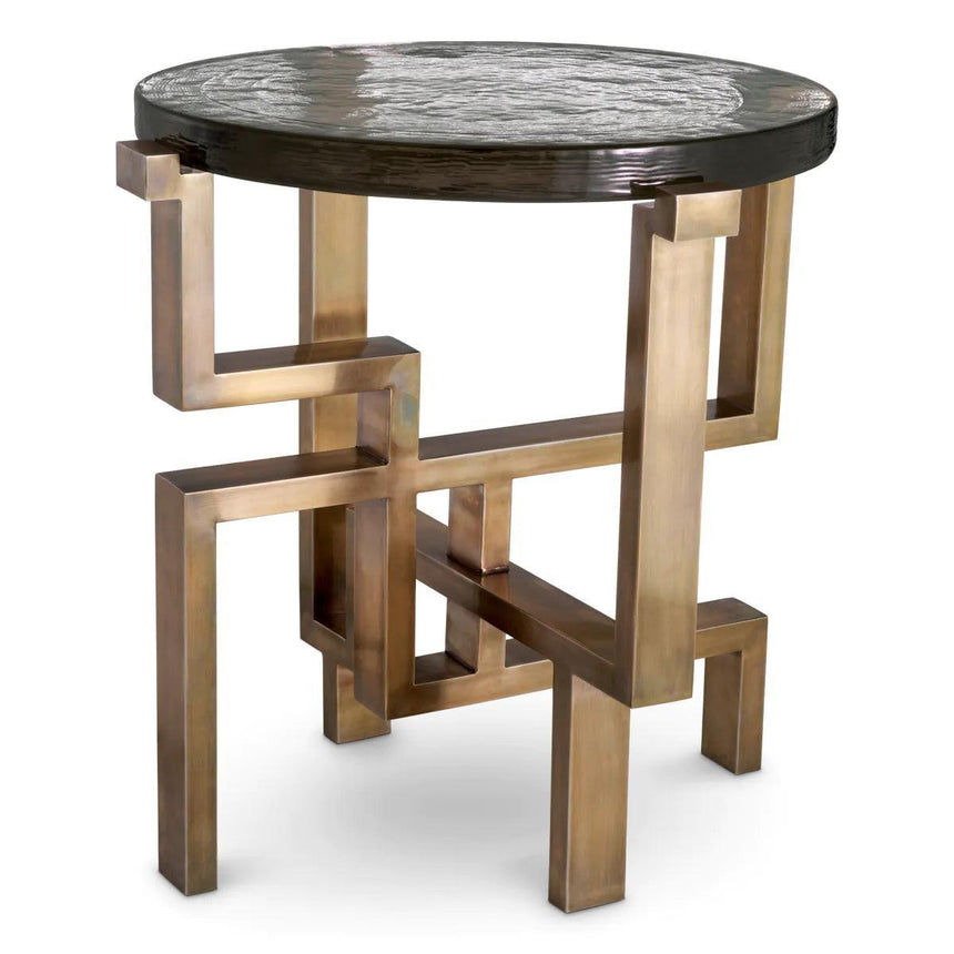 Gee glass storage table