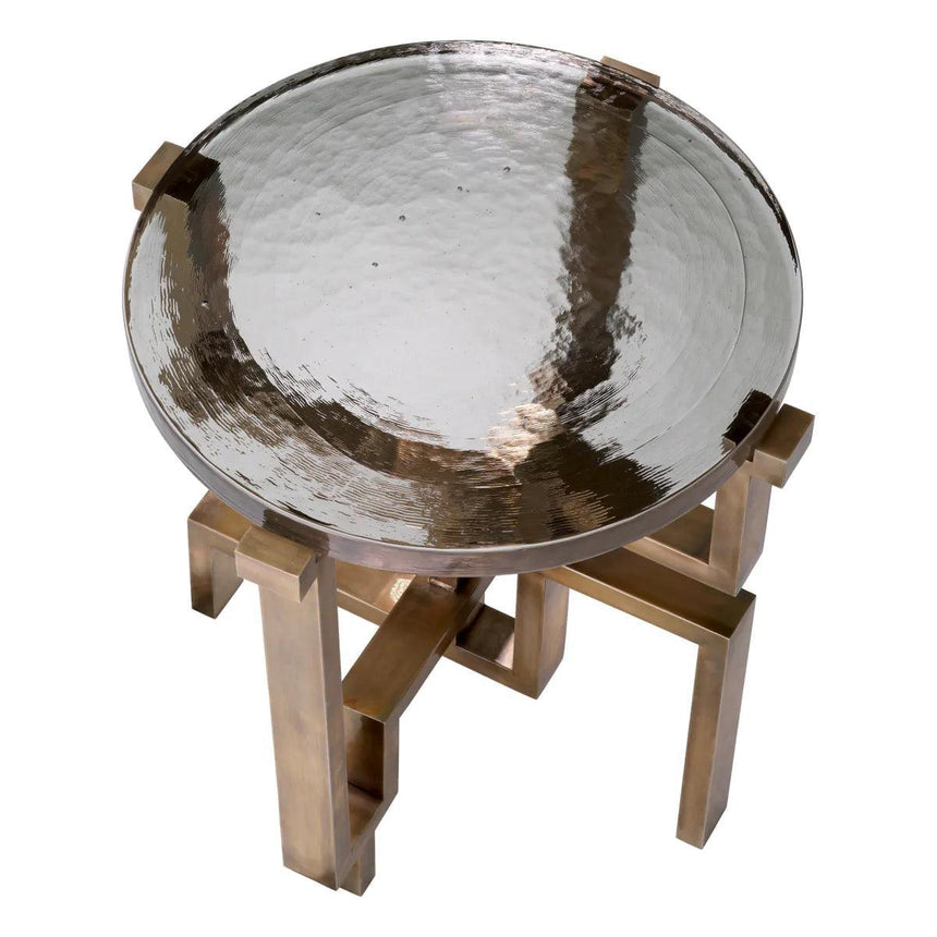 Gee glass storage table