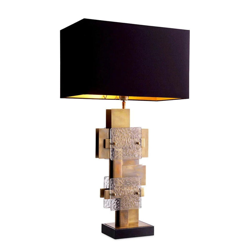 Langham metal table lamp