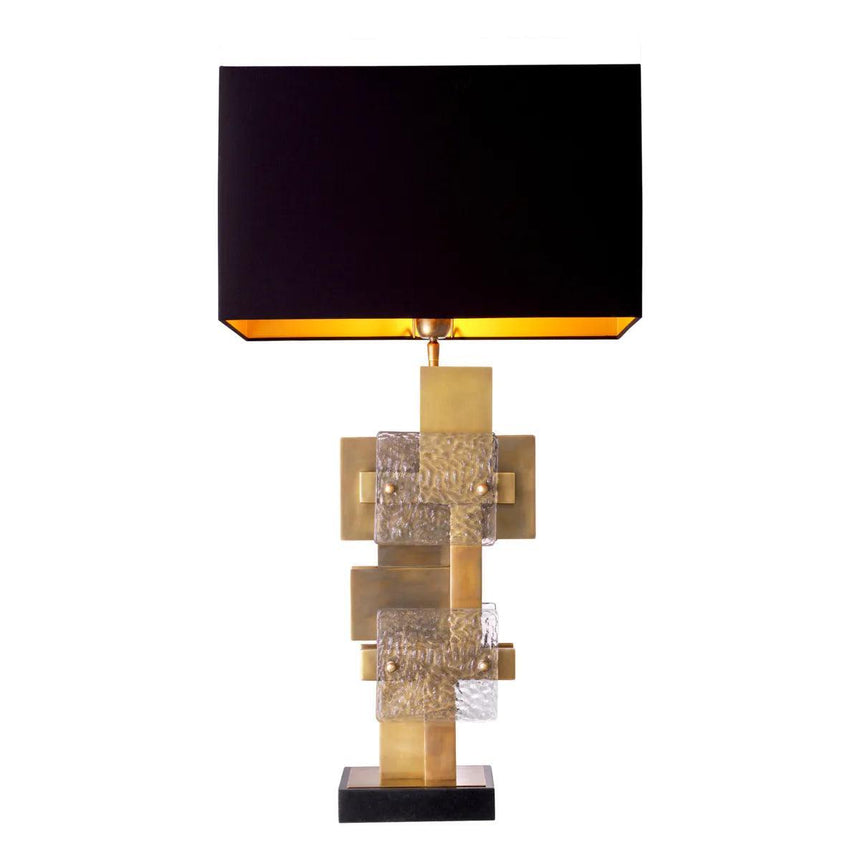 Langham metal table lamp