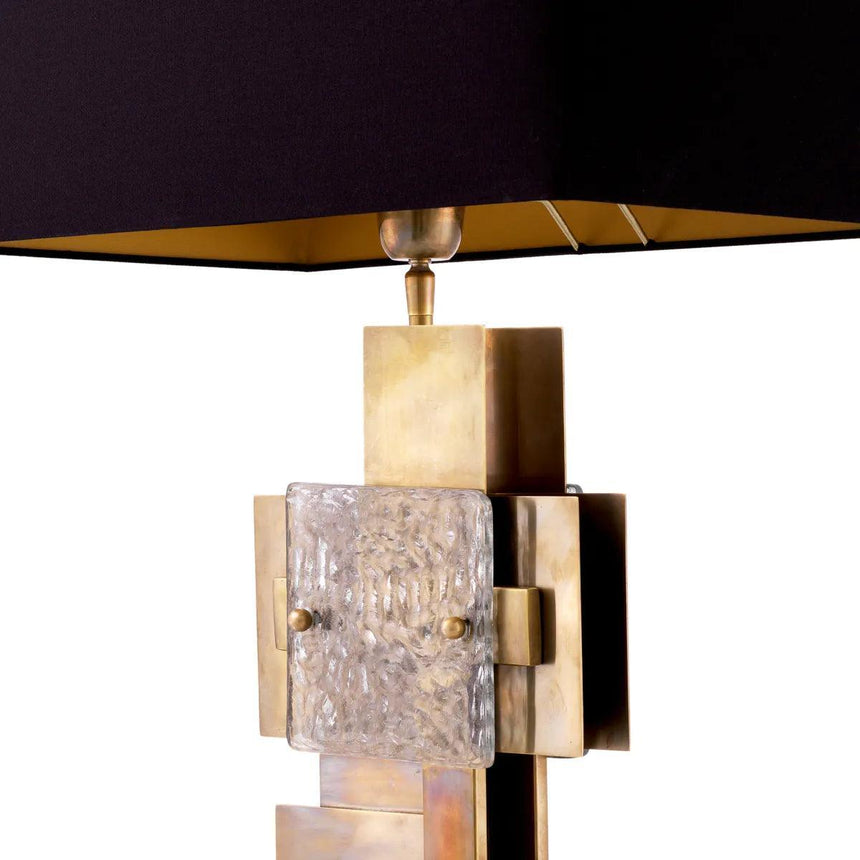 Langham metal table lamp