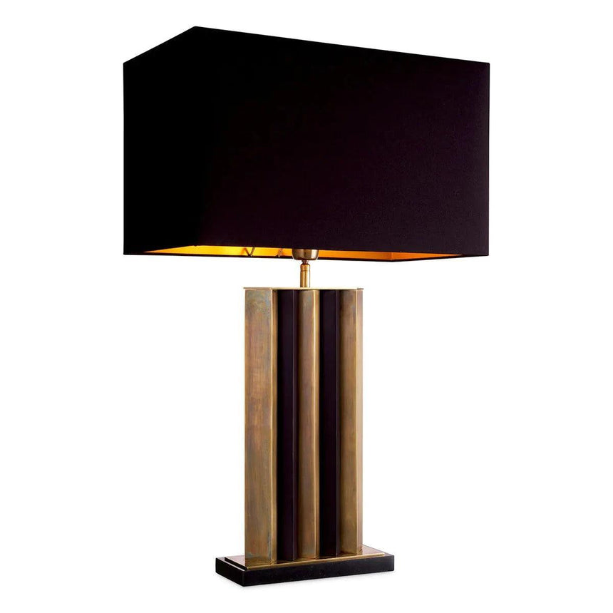 Belize metal table lamp