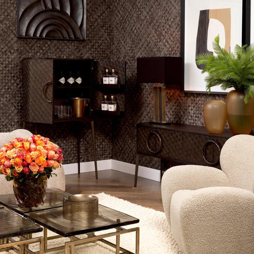 Belize metal table lamp