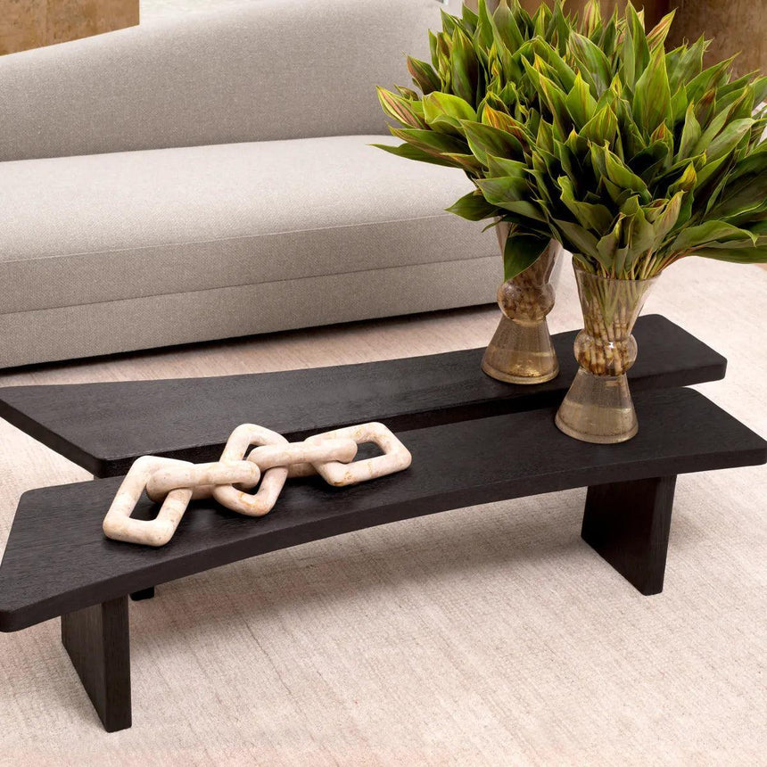 Hoffman wooden coffee table right-hand