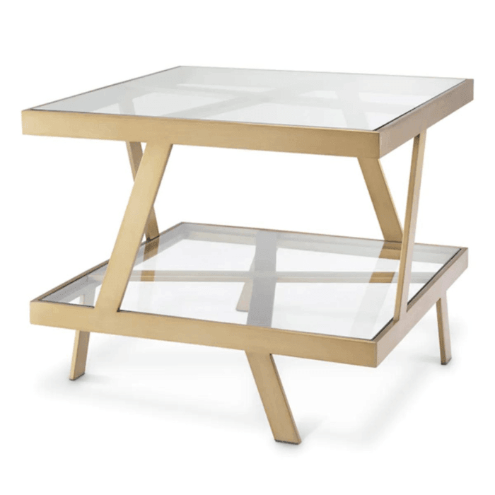 Billinghurst glass side table