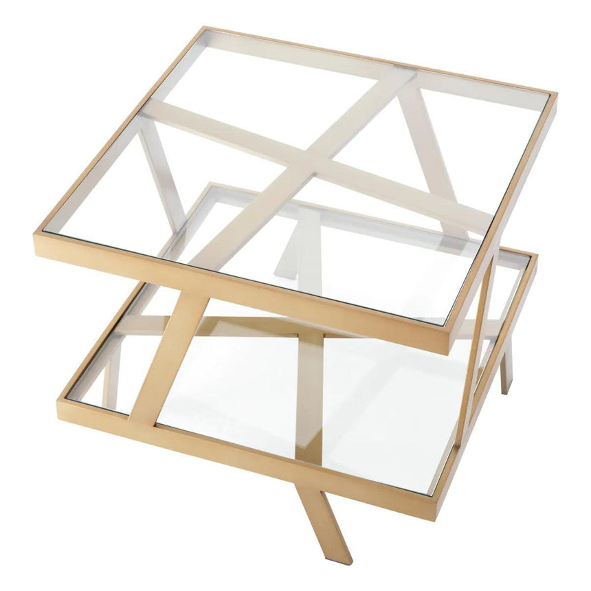 Billinghurst glass side table