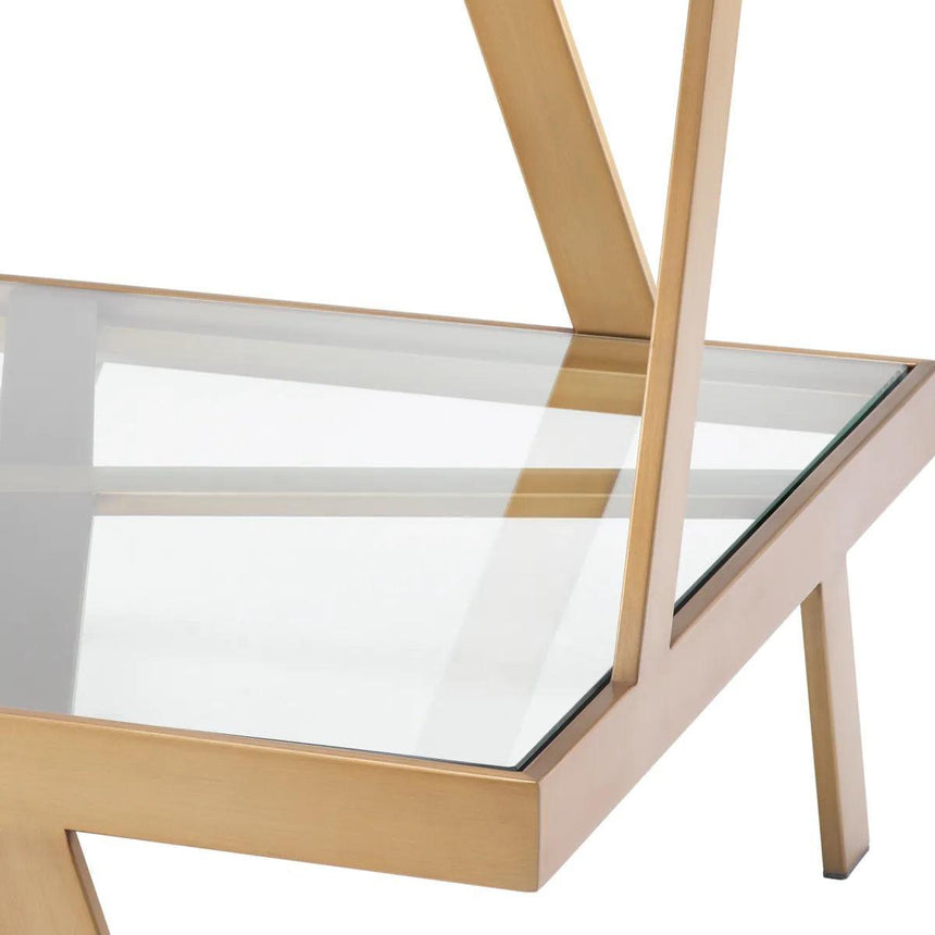 Billinghurst glass side table