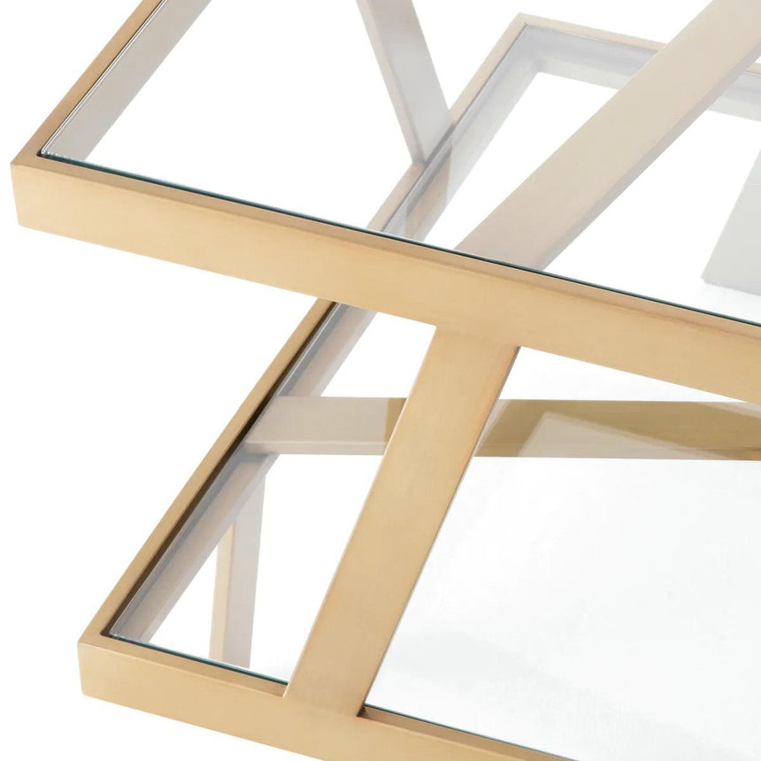 Billinghurst glass side table