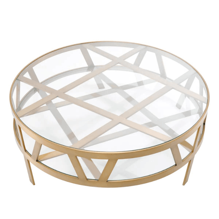 Billinghurst glass coffee table Ø110