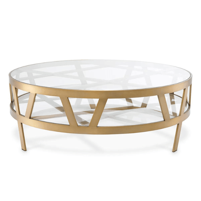 Billinghurst glass coffee table Ø110