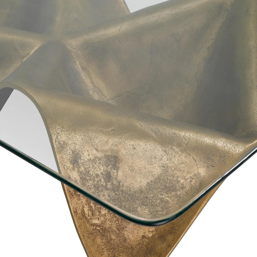 Angelico glass coffee table