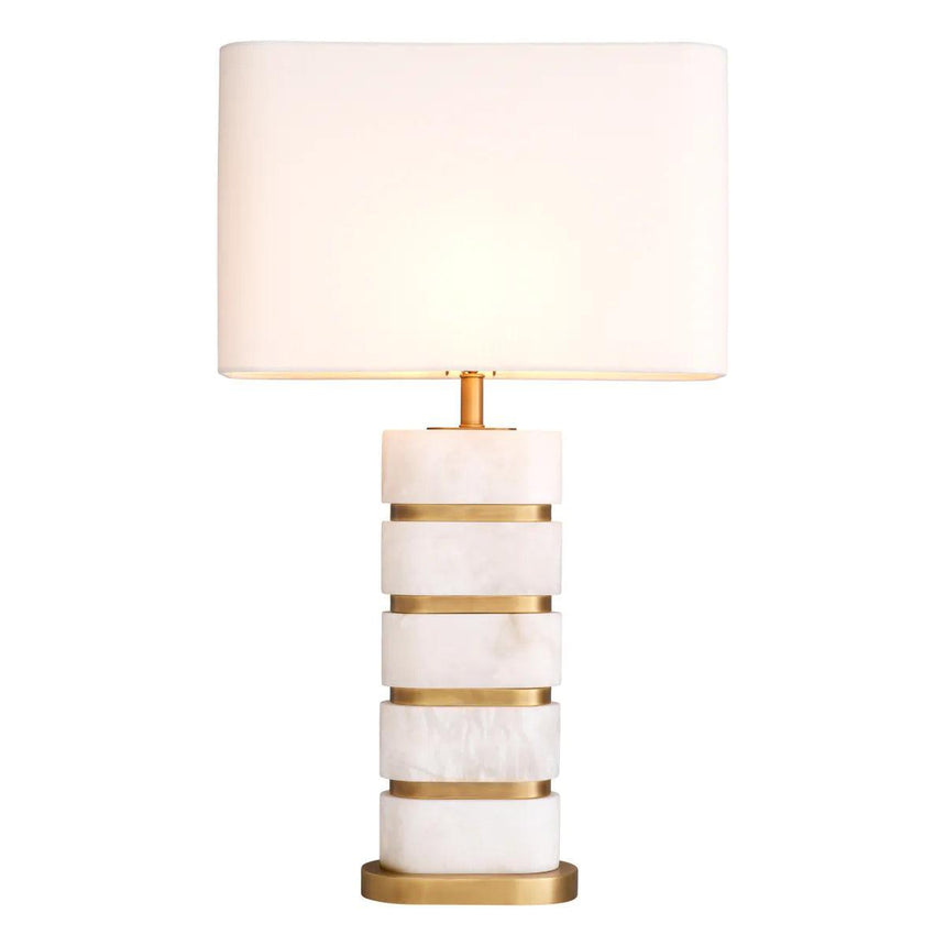Newall plaster table lamp
