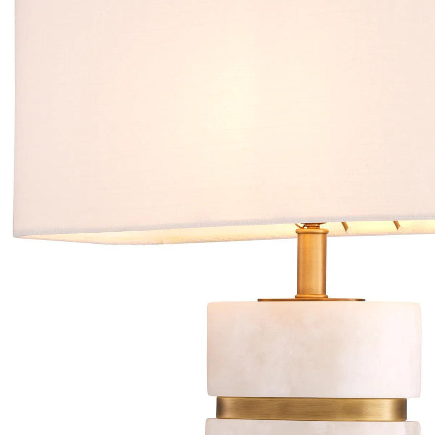 Newall plaster table lamp