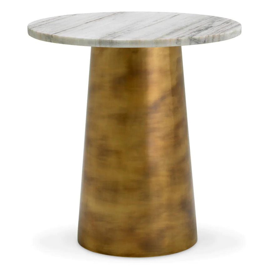 Nuova marble side table