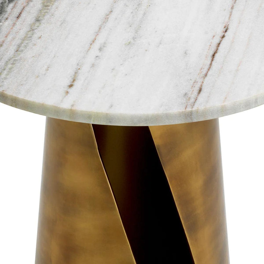 Nuova marble side table