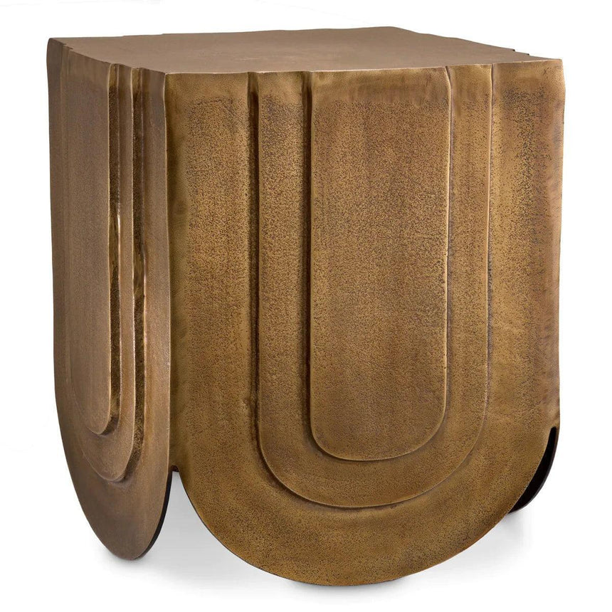 Gubbio metal storage table