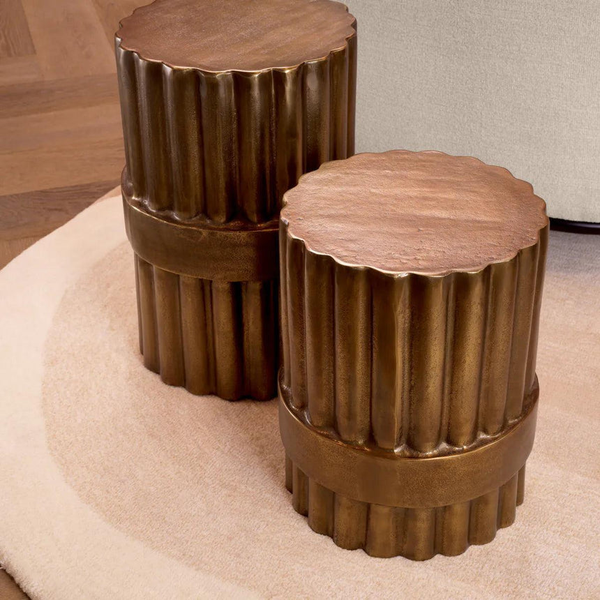 Padua fém lerakóasztal Ø33