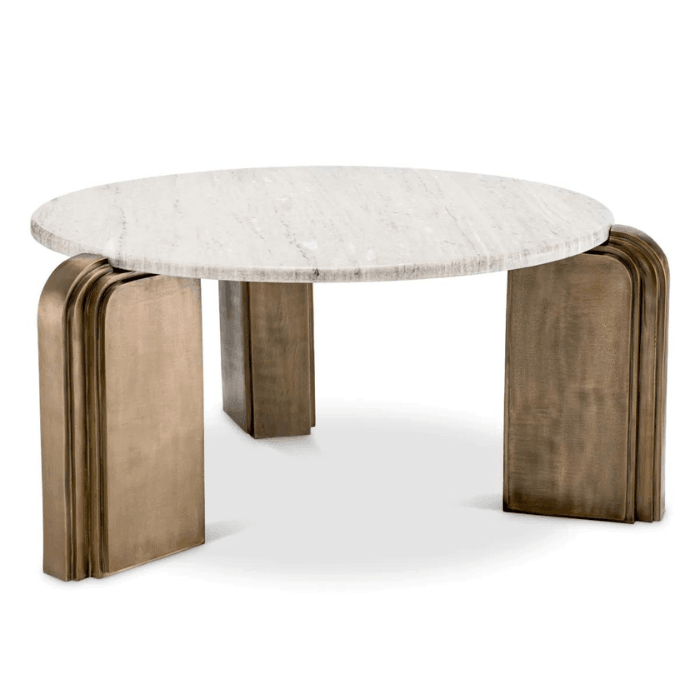 Albion marble coffee table