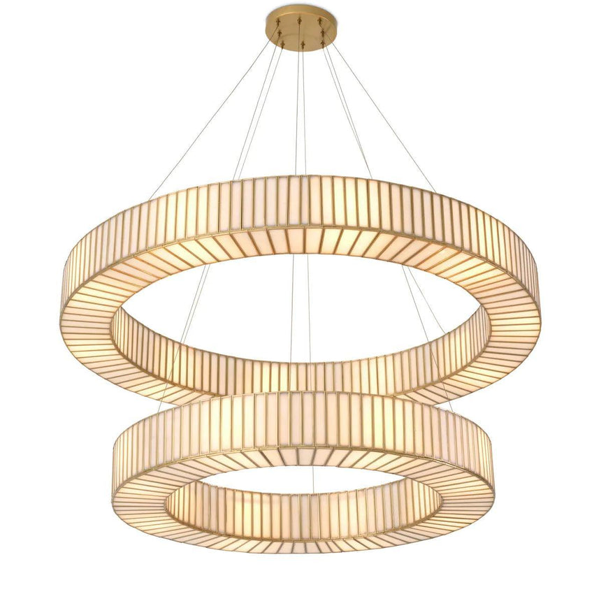 Monari glass chandelier