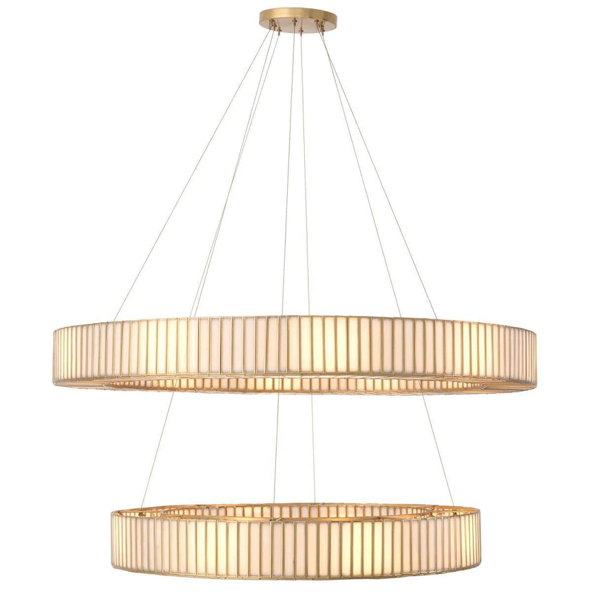 Monari glass chandelier