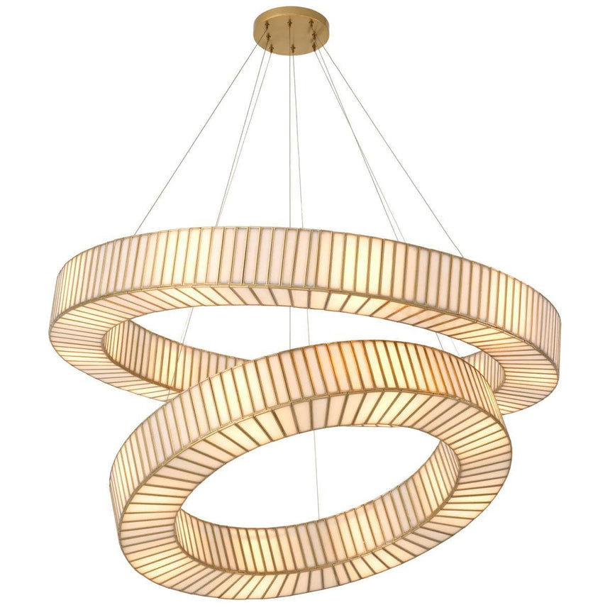 Monari glass chandelier