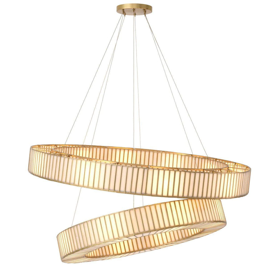 Monari glass chandelier