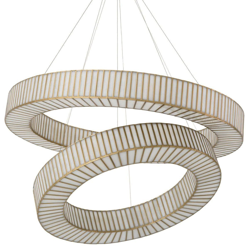 Monari glass chandelier