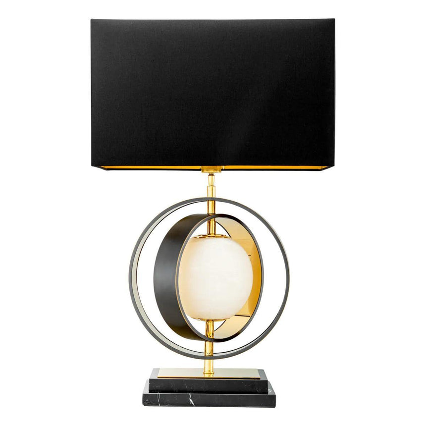 Pearl metal table lamp