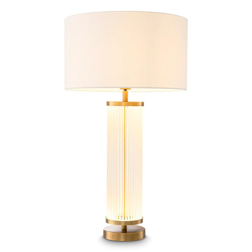 Thibaud glass table lamp