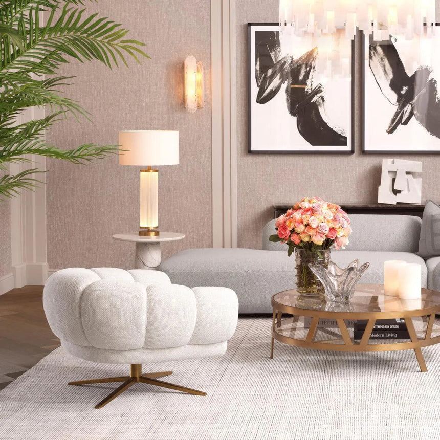 Thibaud glass table lamp