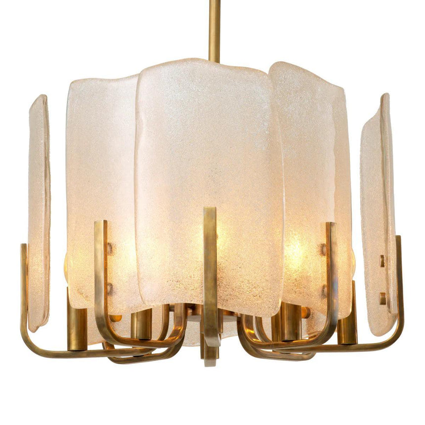 Serrano glass chandelier