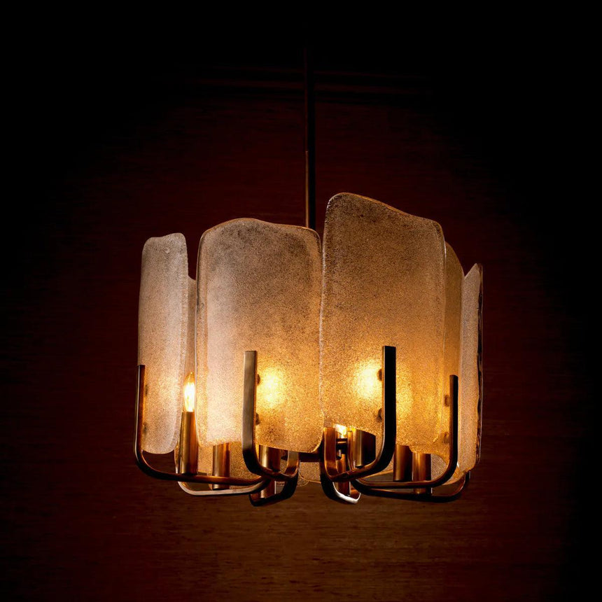 Serrano glass chandelier